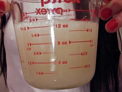 Leie, Viele männer bespritzen eine frau, Spielzeuge