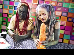 Bad dragon unboxing smut with classy Anuskatzz and Lily Lu from Dirty Dreaz