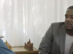 IR hunk bareback fucks his black lover after sucking a dick