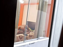 Amateur, Culo grande, Morena, Engañando, Marido, Latina, Pequeña, Voyeur