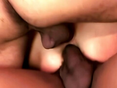 Anal, Éjaculation interne, Tir de sperme, Double pénétration, Groupe, Hd, Lesbienne, Chatte