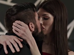 In den arsch, Blasen, Schwul, Handjob, Lingerie, Transfrau, Dürr, Titten