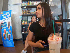 Asiatique, Sucer une bite, Adolescente, Thaïlandaise