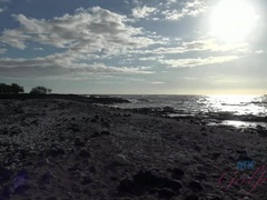 Пляж, Бикини, Пальцем, На природе, От первого лица, На публике, Подглядывание, Влажная