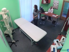 Amateur, Mamada, Estilo perrito, Enfermera, Oficina, Pov, Uniforme, Voyeur