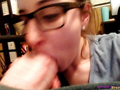 Leie, Blasen, Braunhaarige, Handjob