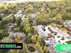 18 jaar, Pijpbeurt, Diep in de keel, Handbeurt, Naakt, Gezichtspunt, Ruw, Schreeuwen