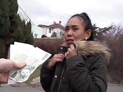 Asiasn woman is approached and offered money for sex