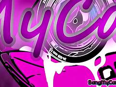 Leie, Asiatisch, Tussi, Braunhaarige, Masturbation, Solo, Student, Titten