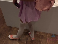 Amateur, Petite amie, Lunettes, Fille latino, Nylon, Pov, Maigrichonne, Jarretelles