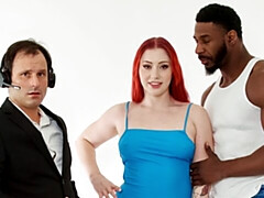 Culo grande, Tetas grandes, Mamada, Cornudo, Estilo perrito, Interracial, Pelirrojo, Adolescente