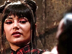 Grote kont, Grote lul, Grote mammen, Pijpbeurt, Bruinharig, Hondjeshouding, Kort haar, Mager