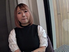 Japanese slut with big tits enjoys a big hard cock