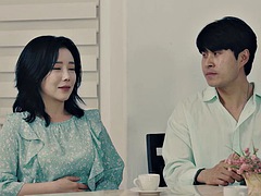 Asiatique, Nana, Couple, Coréenne, Softcore