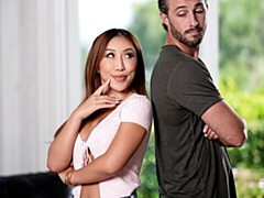 Asiático, Culo grande, Verga grande, Tetas grandes, Mamada, Estilo perrito