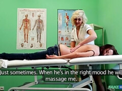 Leie, Betrug, Arzt, Fingern, Lesbisch, Massage, Muschi, Spanner