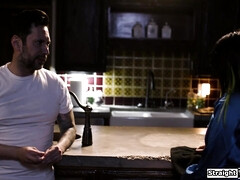 Grosse titten, Blasen, Braunhaarige, Domination, Milf, Zierlich, Rau, Taboo