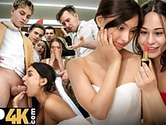 18 летние, Невеста, Измена, Платье, Хд, Лесбиянка, На публике, Свадьба