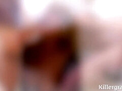 Grote mammen, Rondborstig, Diep in de keel, Lul, Fetisj, Handbeurt, Hd, Trio