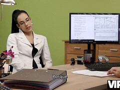 18 ans, Brunette brune, Tchèque, Européenne, Hd, Bureau, Fils, Adolescente