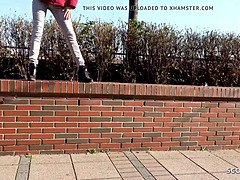 Grosse bite, Allemand, Hd, Talons, Argent, Chatte, Maigrichonne, Adolescente