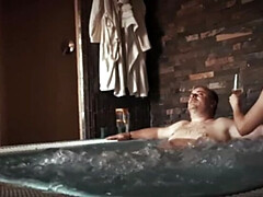 Horny MILF DedeDeville Fucked Hard by Stranger in Jacuzzi - Big Tits Amateur Sex