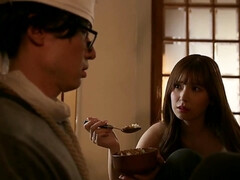 Asiatisch, Arsch, Blasen, Besamung, Schwanz, Japanische massage, Muschi, Titten