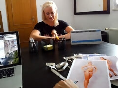 Culo, Rubia, Mamada, Estilo perrito, Lamidas, Pov, Estriptis, Adolescente