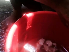 Enthousiasteling, Kont, Hd, Huisgemaakt, Indisch, Melk, Buiten, Vrouw