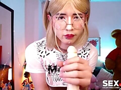 18 ans, Amateur, Gros seins, Gode, Masturbation, Cheveux courts, Solo, Jouets