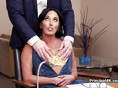 Leie, Lingerie, Reif, Milf, Büro, Muschi, Spion, Lehrer