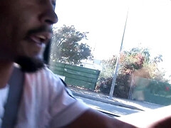 18 jaar, Kont, Zwart, Pijpbeurt, Gek, Sperma shot, Interraciaal, Gezichtspunt