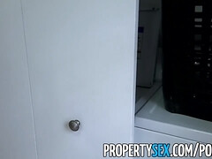 Stunning and cute buyer fucks her agent Real Estate