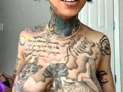 Tatted big ass mami goes wild
