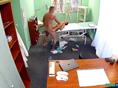 Cul, Médecin, Faciale, Doigter, Infirmière, Chatte, Fessée, Voyeur