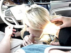Nana, Blonde, Voiture, Hard, De plein air, Pov, Réalité, Pute