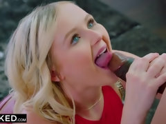 Grosse bite, Noire, Blonde, Gorge profonde, Queue, Interracial, Petite femme, Chevaucher