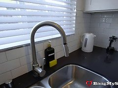 Grosser schwanz, Schwarz, Blondine, Hardcore, Interrassisch, Pov, Schreiend, Titten