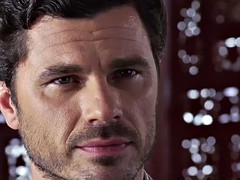 Beautiful blond strips before hardcore love