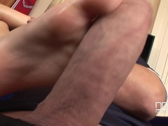 Pompom meid, Fetisj, Voetbeurt, Hongaars, Geschoren, Schoenen, Sokken, Tatoeage