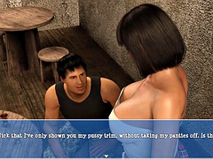 Lily Of The Valley: Housewife shows her pussy to a group of people to satisfy her husband - S3E46