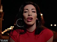 Anal, Beauté, Gros seins, Brunette brune, Français, Chevaucher, Tatouage, Nénés