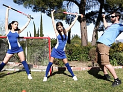 Большая жопа, Большой член, Большие сиськи, Минет, Брюнетки, Собачьи, На природе