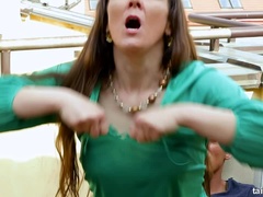 Valentina Ross soaked in piss