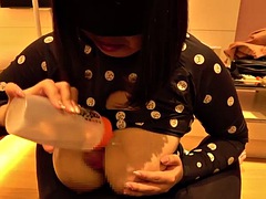 Amateur, Asiático, Tetas grandes, Japonés, Tetas