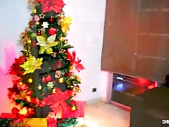 Latin Step Mom Fucks Young Step Son On Christmas