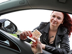 Grosser schwanz, Blasen, Auto, Hd, Zierlich, Öffentlich, Titten, Hure