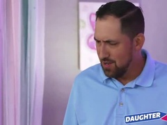 Stepdad Punishes Teen Stepdaughters With Hard Sex After Revoking Privileges