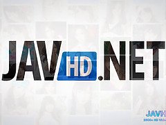 Yume Mizuki, the Japanese MILF, goes wild with a hard cock in her mouth and tight pussy