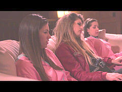 Penetracion con dedos, Besar, Lesbiana, Orgasmo, Adolescente, Trio